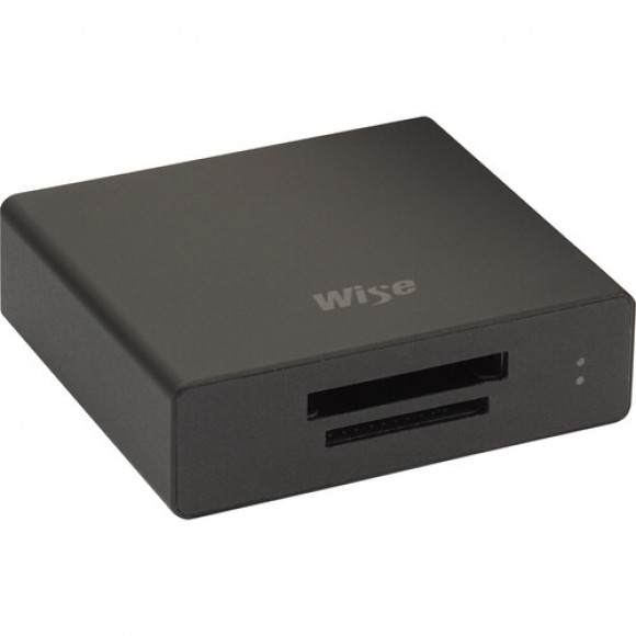Wise CFexpress Type B / SD UHS-II Card Reader with USB-C Connection